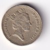United Kingdom 1 Pound 1993 - Elizabeth II; Royal Arms Commemorative issue Rare Coin #C-68 - Image 2