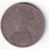 India - British ½ Rupee 1899 - Victoria Rare Silver Coin - Image 2