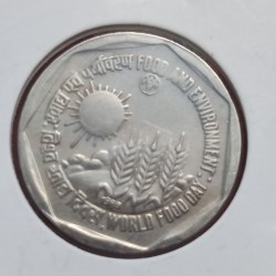 1 RUPEE FOOD AND ENVIRONMENT (F.A.O SERIES) 1989
