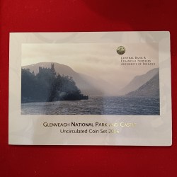 Alternative view of Extremely Rare Centeral Bank & Financial Services Authority of Ireland Glenveagh National park and Castle Uncirculated Coin Set Year 2006 Ireland Mint