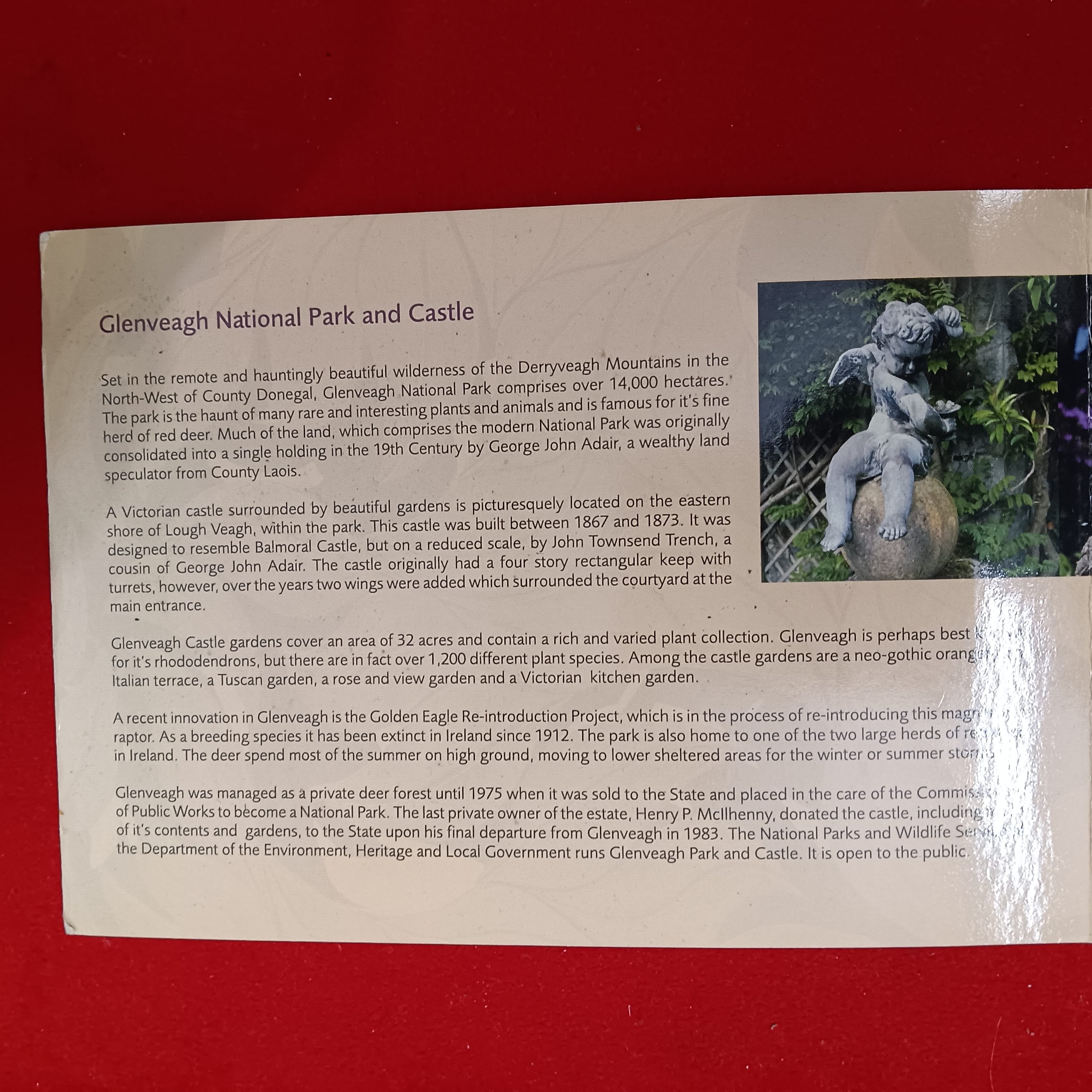 Extremely Rare Centeral Bank & Financial Services Authority of Ireland Glenveagh National park and Castle Uncirculated Coin Set Year 2006 Ireland Mint
