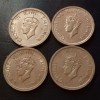 1 rupees British India 1947 excellent condition tiger varaity rare - Image 2