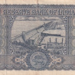 Alternative view of 100 Rupees Diamond Issue Governor P.C Bhattacharya Rare Note
