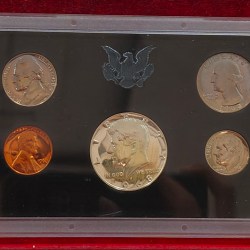 Alternative view of United States 1968 Proof Rare (5 Coin Set Including 1 Coin Silver ) Package by U.S. Mint