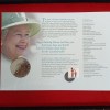 Rare 80th birthday of Queen Elizabeth II in 2006 Year £5 Pounds Proof Coin Set Issued Royal Mint