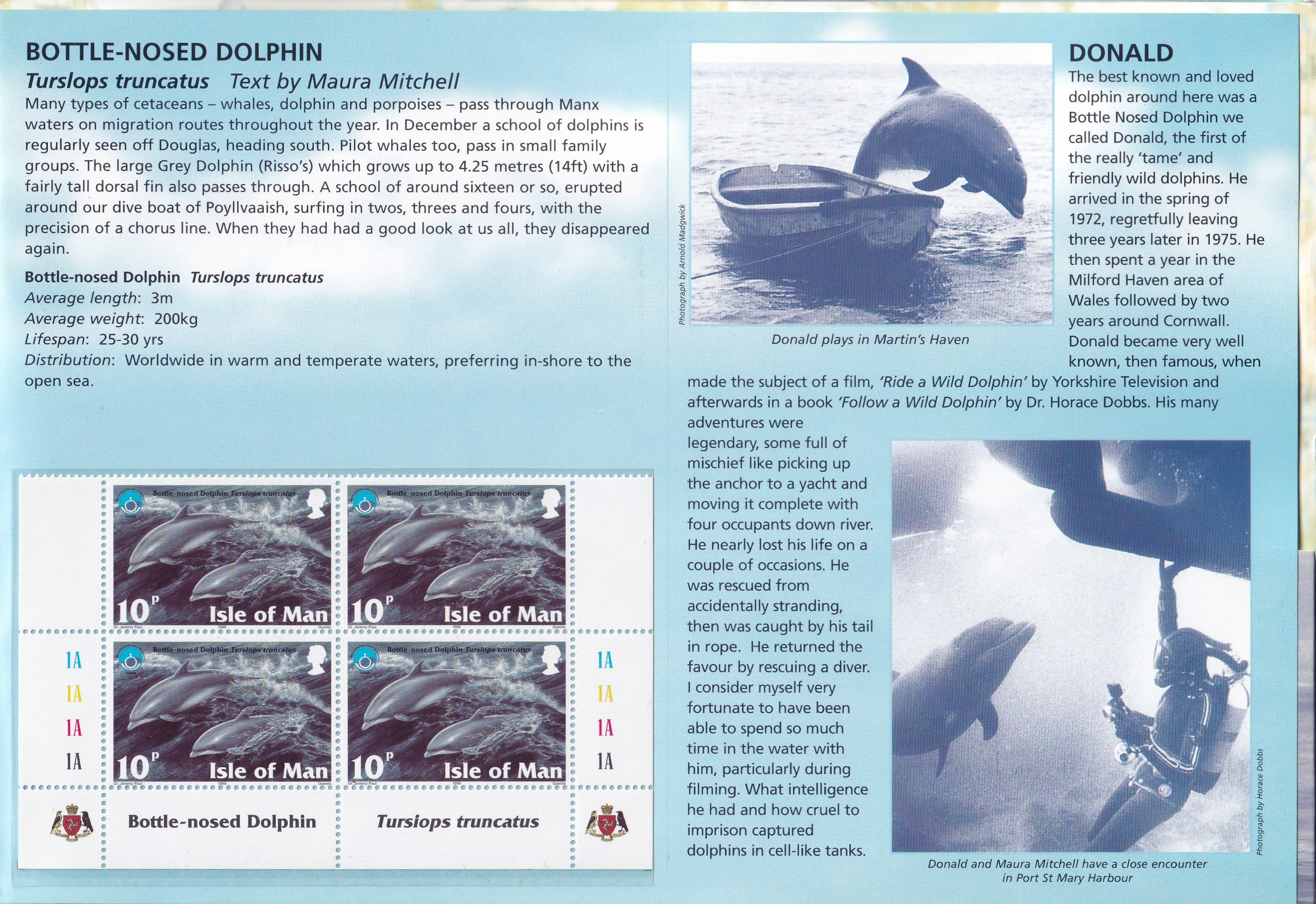 Isle of Man Marine Life 1998 1 Crown - Elizabeth II International Year Of the Ocean Rare Coin Set with Beautiful Folder - Image 5