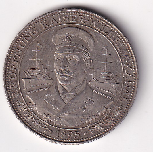 Germany 125th anniversary of creation of the German Empire 1895 Commemorative Medal#C-90