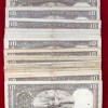74 Note 10 Rupees Black BOAT MIX Governor (74 Note LOTT) #113 - Image 2