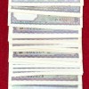 62 Note Signature 1 Rupees UNC Set (See Description) #A-4