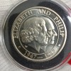 Queen Elizabeth Five Crowns Proof Coin 1997 Year Turks And Caicos Islands - Image 2