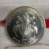 Queen Elizabeth Five Crowns Proof Coin 1997 Year Turks And Caicos Islands - Image 4