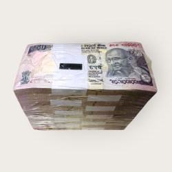 Rs 50 Telescope Issue Seal Rim 10 Bundles Republic India Signed By Urjit Patel Unique and Rare