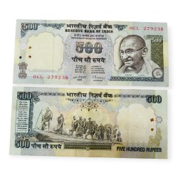 Rs 500 India Banknote 2nd Issue Collectible Condition Signed by C Rangarajan Unique and Rare