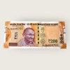 Rs 200 India Banknote Replacement Star Issue 2025 Serial Packet Prefix 4LW Inset E Signed By Sanjay Malhotra Unique and Rare