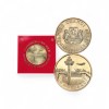 1981 Singapore 5 Dollars Changi Airport Commemorative Original Acrylic Case Unique and Rare - Image 2