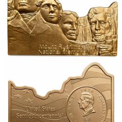 2026 Samao - Mount Rushmore National Memorial 20 Sene Charles III, Rare Beautiful UNC Coin Set