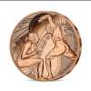 1/4 Euro FENCING Olympic Games Paris 2024 Rare UNC Coin with Capsule #C-106