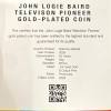 Solomon Islands 50 Cents 2026 - Charles III John Logie Baird Brilliant Uncirculated Gold -plated Rare Coin - Image 4