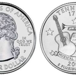 USA Roll 2002 Musical Heritage State Quarter 40 Coin Roll Unique and Rare
