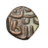 Copper 1/2 Falus of Bahaman Shah(AD1347-59) of Bahamani Sultanate BH21 Beautiful Grade