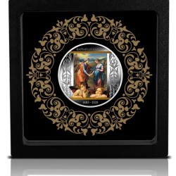 CAMEROON 500 FRANCS RAFAEL SANTI VISITATION 2020 (SILVER 17.50 G ) COIN RARE PROOF SET