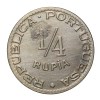 Copper-Nickel 1/4 Rupia of India Portuguesa (AD 1947) KM25 Very Rare