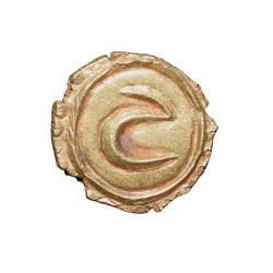 Alternative view of Gold Fanam of Tipu Sultan(AD 1787-99) of Mysore Kingdom Farrukhi Mint KM58 Rare