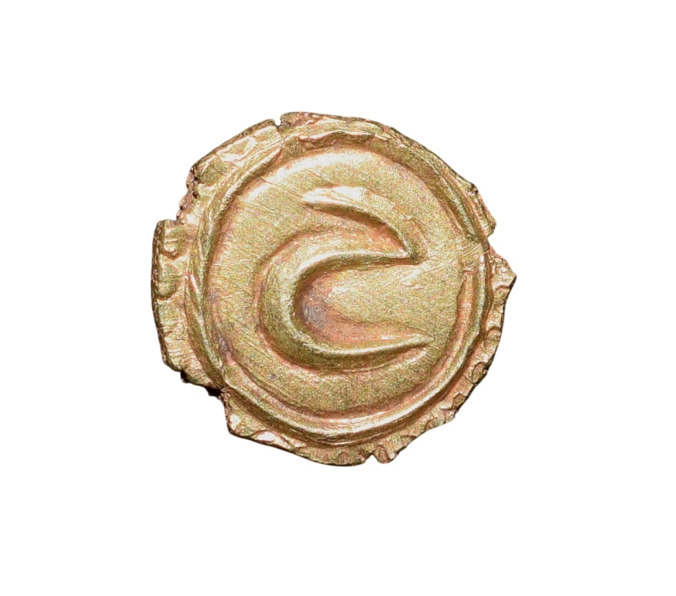 Gold Fanam of Tipu Sultan(AD 1787-99) of Mysore Kingdom Farrukhi Mint KM58 Rare
