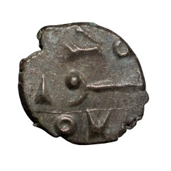 Silver Dirham of Al-Mu 'tazz (AD 1040-1059) of Sind Sultanate