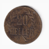 German East Africa 20 Heller - 1916 (Wilhelm II Tabora Emergency Coinage) Rare Coin #C-319 - Image 2