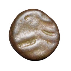 Alternative view of Copper 1/4 Falus of Bahaman Shah(AD1347-59) of Bahamani Sultanate BH22 Rare