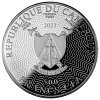 CAMEROON 500 FRANCS FOUR-LEAF CLOVER 2023 (SILVER 17.50 G ) COIN RARE PROOF SET - Image 3