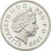 100th Birthday Of Majesty The Queen Mother 1999 United Kingdom 1 Pound - Elizabeth II Scottish Lion ; Silver Proof £1 Brilliant Uncirculated Coin ( First Day Cover with stamp) - Image 4