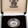 1990 UK Coin 5 Pence ( Silver Proof 6.50 grams ) Commemorative issue Rare Coin The Royal Mint Issue with wooden box and certificate - Image 4