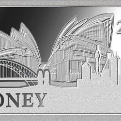 Solomon Islands ½ Dollar 2015 - Elizabeth II Sydney Rare Silver Coin