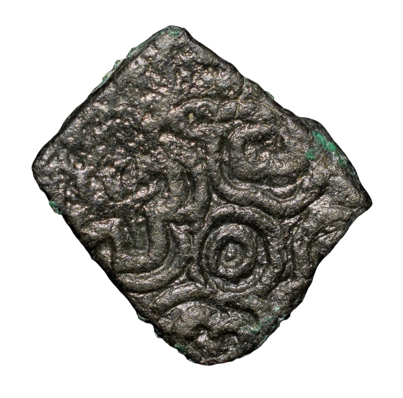 Copper Coin of Andhra Ruler's of Satavahan (1st Cen. BC) from Kottalingalu Region Rare