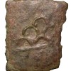 Copper Coin of Ancient City-State from Narmada Valley (2nd Cen. BC) with 6-Armed Symbol, Ujjaini Symbo, River & Brahmi Legends/6-Arched Hill - Image 2