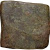 Copper Punch-Marked of Bhadra/Mitra Dynasty (2nd Cecn.BC) with Ujjaini Symbol, Bull & River Goddess 'Bena' Extremely Rare - Image 2