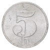 Aluminium 5 Heller of CeskoSlovenska Country (AD 1988) - Image 2