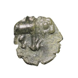 Potin Coin of Andhra Ruler's of Satavahan Dynasty (1st Cen. BC) from Kottalingalu Region Rare
