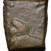 Copper Coin of Pre-Satavahana(2nd Cen. BC) from Vidarbha(Kholapur) Region Tree Railing/Lion Type