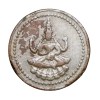 Silver Coated Copper Amman Cash of Martanda Bhairava(AD1886-1928) of Puddukkottai State KM6