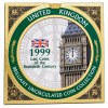 Ex Rare United Kingdom Last Coins of the Twentieth Centenary RUGBY World Cup Proof Coin Set 1999 Year Isuued Royal Mint