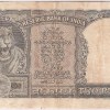 Olive green color 2 Rupees P c bhattacharya Fine Rubber Melting Hard Marks Note #2 - Image 2