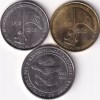 Angola 50 100 200 Kwanzas 40th Anniversary of Angola Independence 3 Coins Set - Image 2