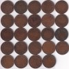 Quarter Anna 24 Different Years Collection Lot of British India EX Rare