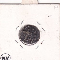 Alternative view of Indo Greek Silver Drachm Apollodotus II 80-65 BC Rare Coin