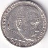 5 Reichmsark Germany 1938 E mark Silver 13.8 Grams Weight Rare - Image 2