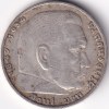5 Reichmsark Germany 1938 J mark Silver 13.8 Grams Weight Rare - Image 2
