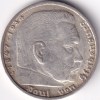 5 Reichsmark Germany 1939 J mark Silver 13.8 Grams Weight Rare - Image 2